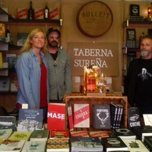 Stand de Bandaàparte y Dirty Works en la Feria del Libro de Córdoba
