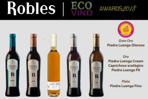 Bodegas Robles, best score Ecovino 2018 (Rioja) with organic Oloroso wine