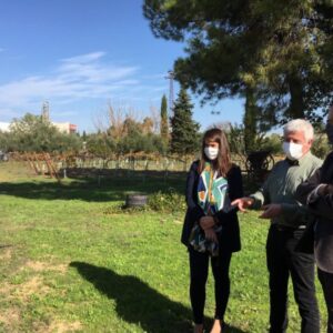 Visita Delegada de Agricultura Junta de Andalucía, Araceli Cabello